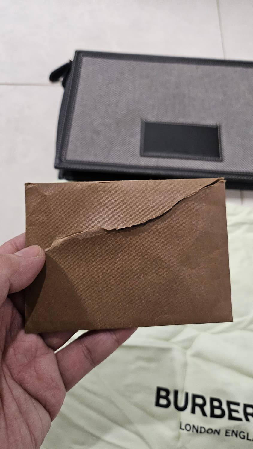 버버리 호스 페리 프린트 코튼 캔버스 클러치 상품이미지6