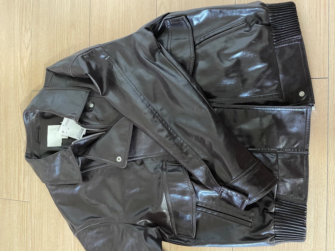 에이치엔엠 가죽자켓 상품이미지4