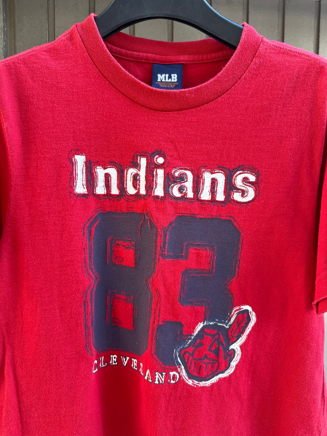 MLB Indians embroidered tee 상품이미지4