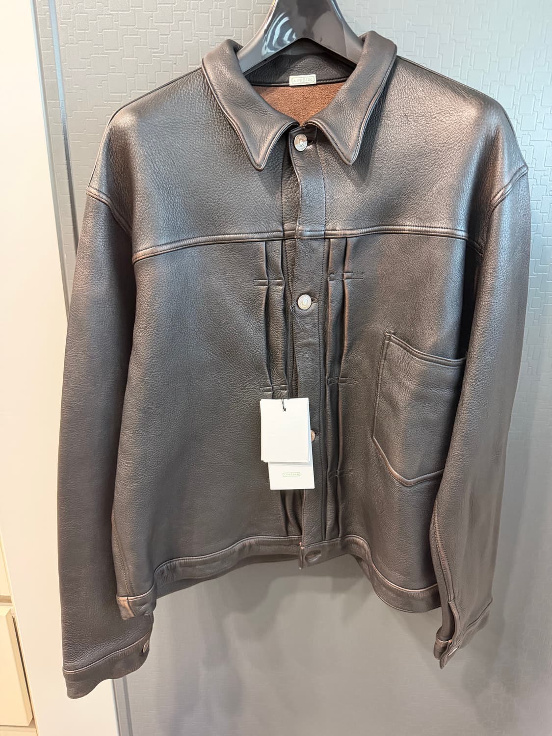 A.PRESSE 26AW 가죽자켓 상품이미지6