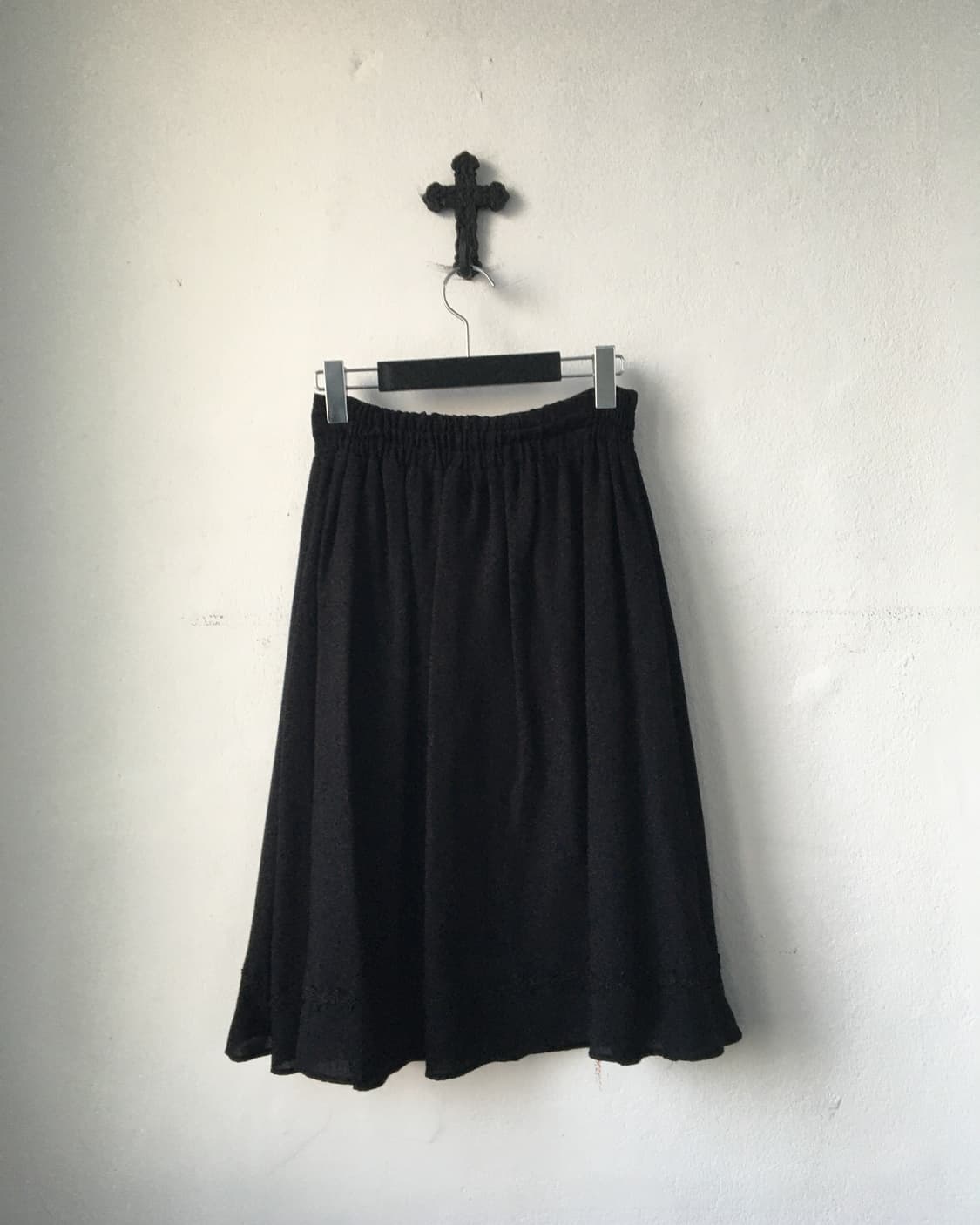 Belted button point skirt 상품이미지2