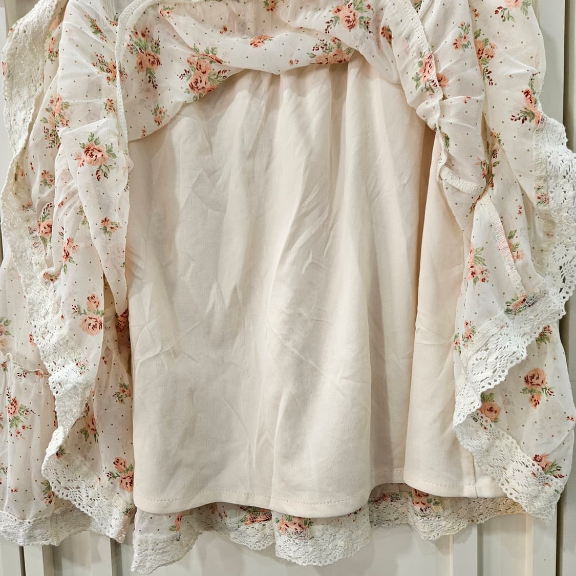 플라워 캉캉 레이스 스커트 상품이미지5