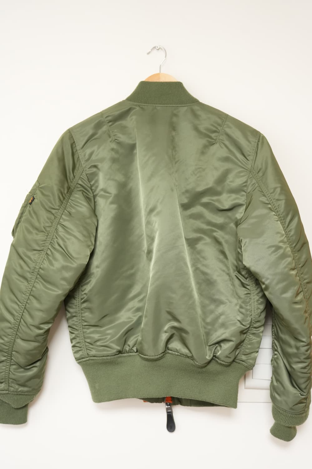 알파인더스트리 ma-1 올리브 XS 상품이미지2