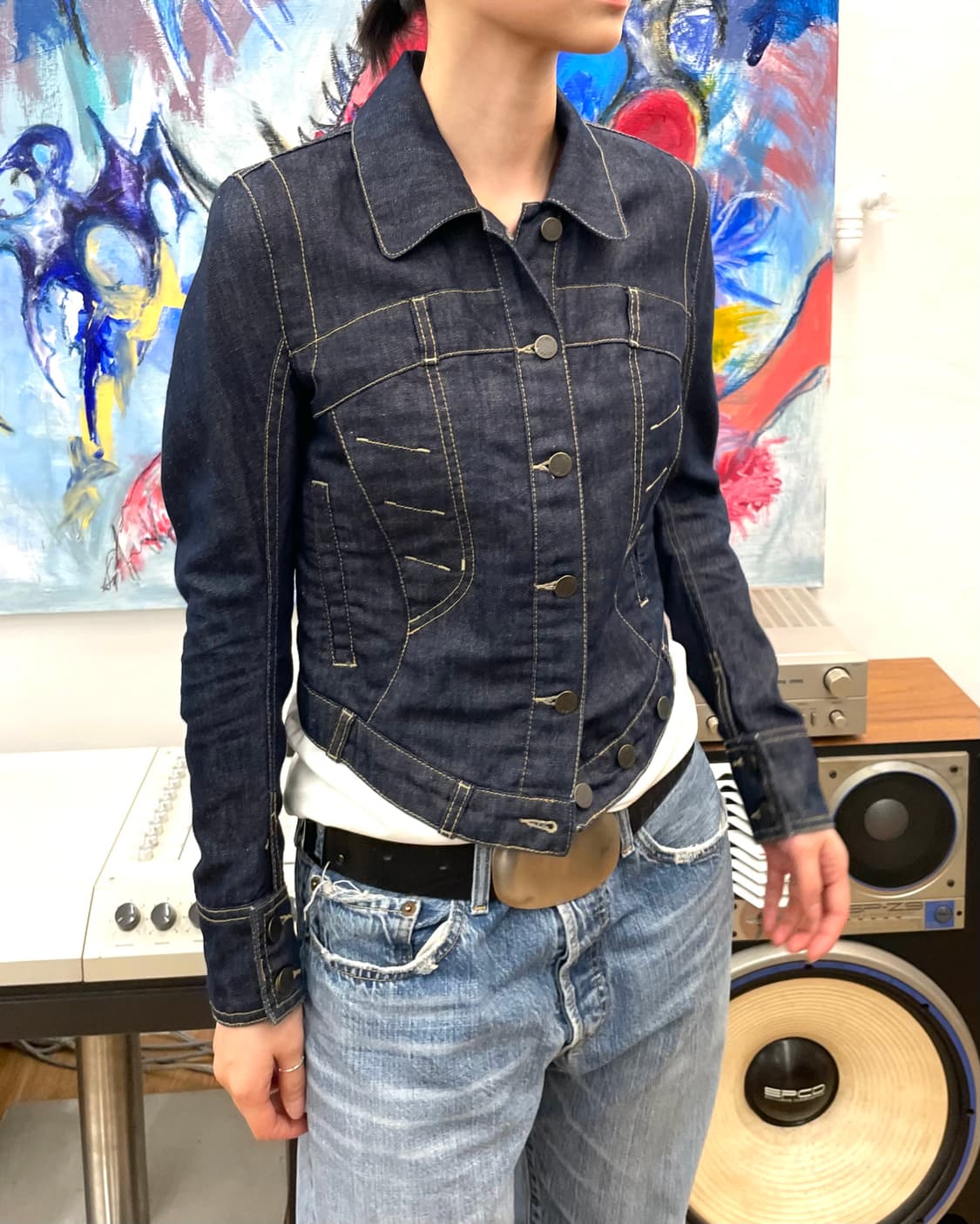 [66] TIME 타임 데님 자켓 상품이미지1