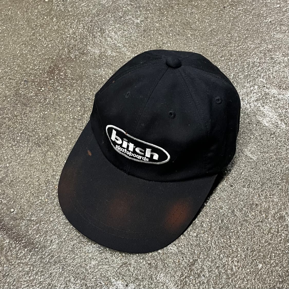 90s 비치스케이트보드 롱빌 캡 상품이미지1