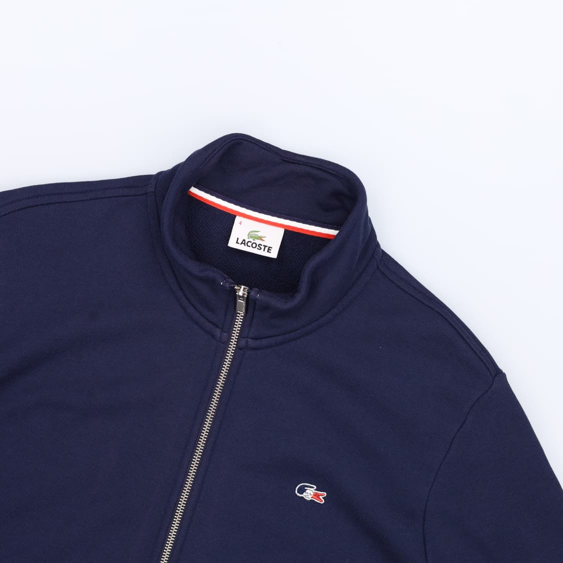 [4/100] 라코스테 풀집 집업 자켓 네이비 3777 상품이미지4