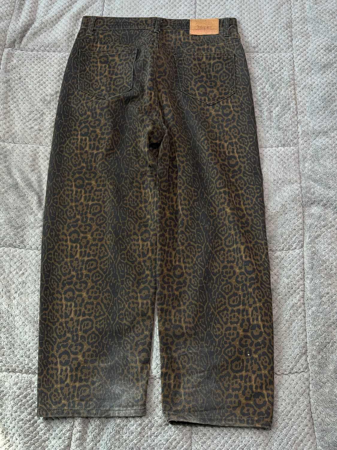 레오파드 코튼 팬츠 상품이미지3