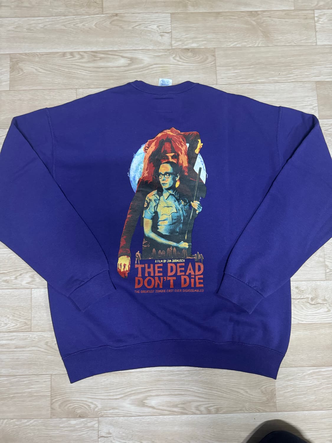 와코마리아x짐자무쉬 맨투맨 상품이미지2