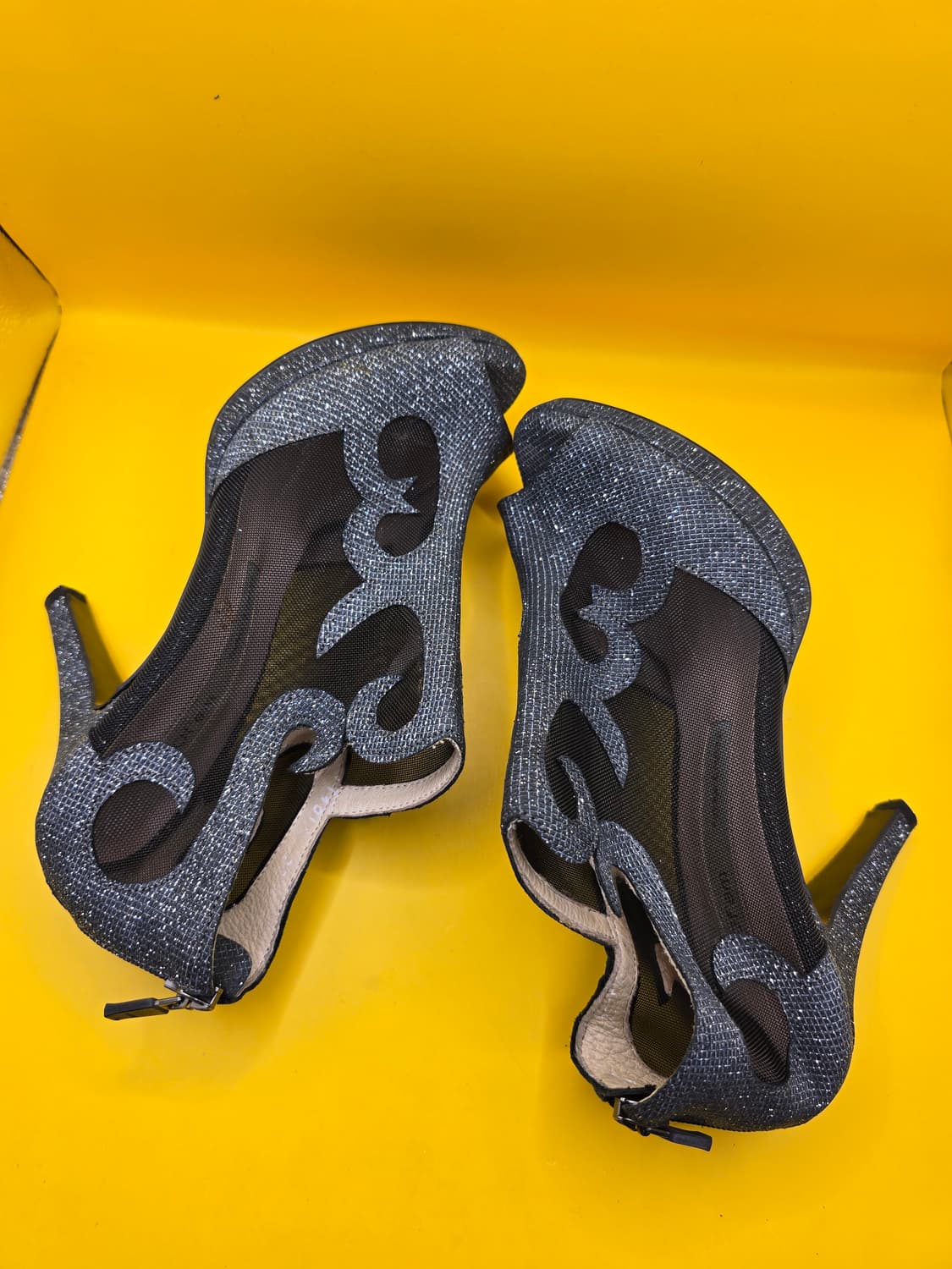 오브엠 메쉬 앵클힐 (235) 상품이미지4