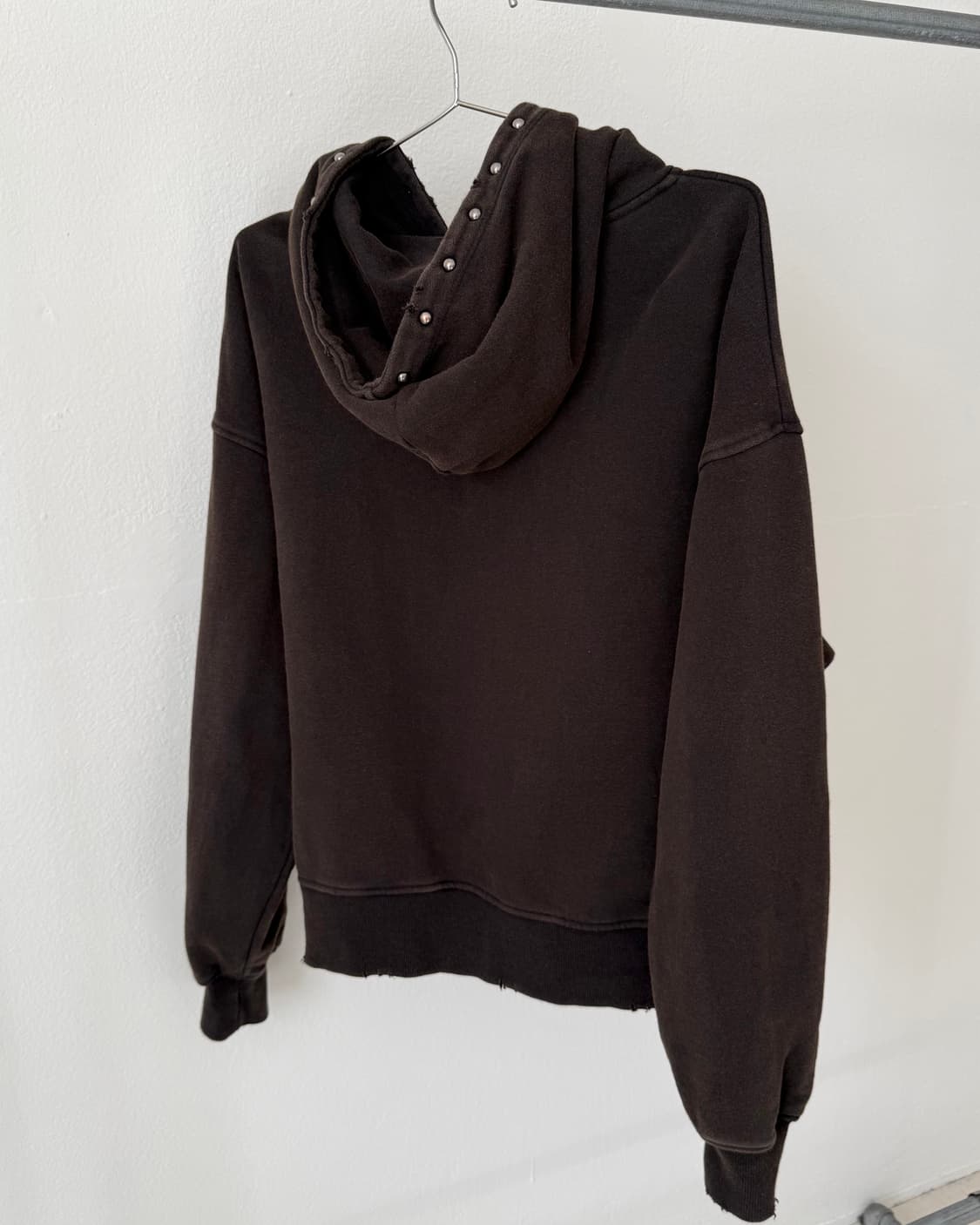 Wego 더티워싱 후드집업 상품이미지5