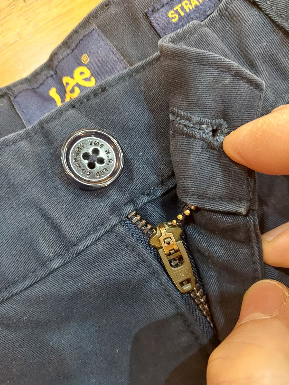 LEE 네이비 치노 팬츠 28사이즈  상품이미지8