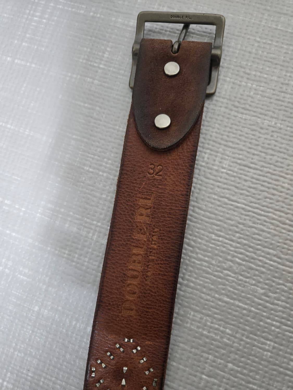 [32]RRL 스터드 러프아웃 벨트 상품이미지2