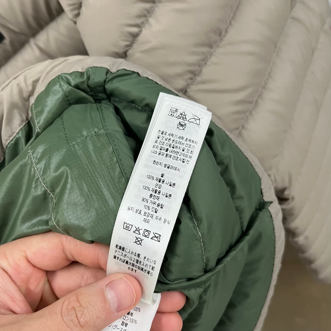 파타고니아 구스다운 패딩 점퍼 M  상품이미지5