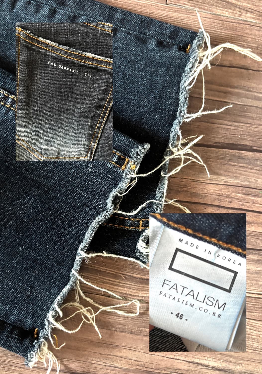 FATALISM 데님 팬츠 상품이미지6