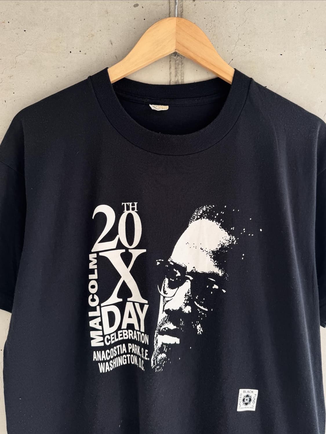 1992 Malcom X 20 Celebration 티셔츠 상품이미지2