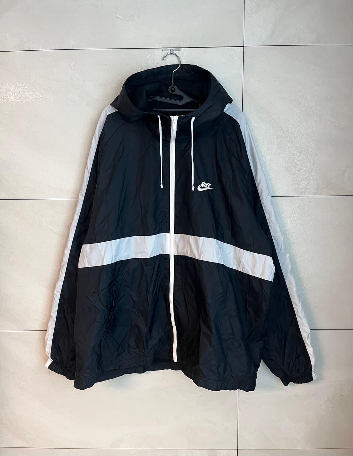 [해외/2XL] 나이키 우븐 바람막이 블랙  상품이미지3