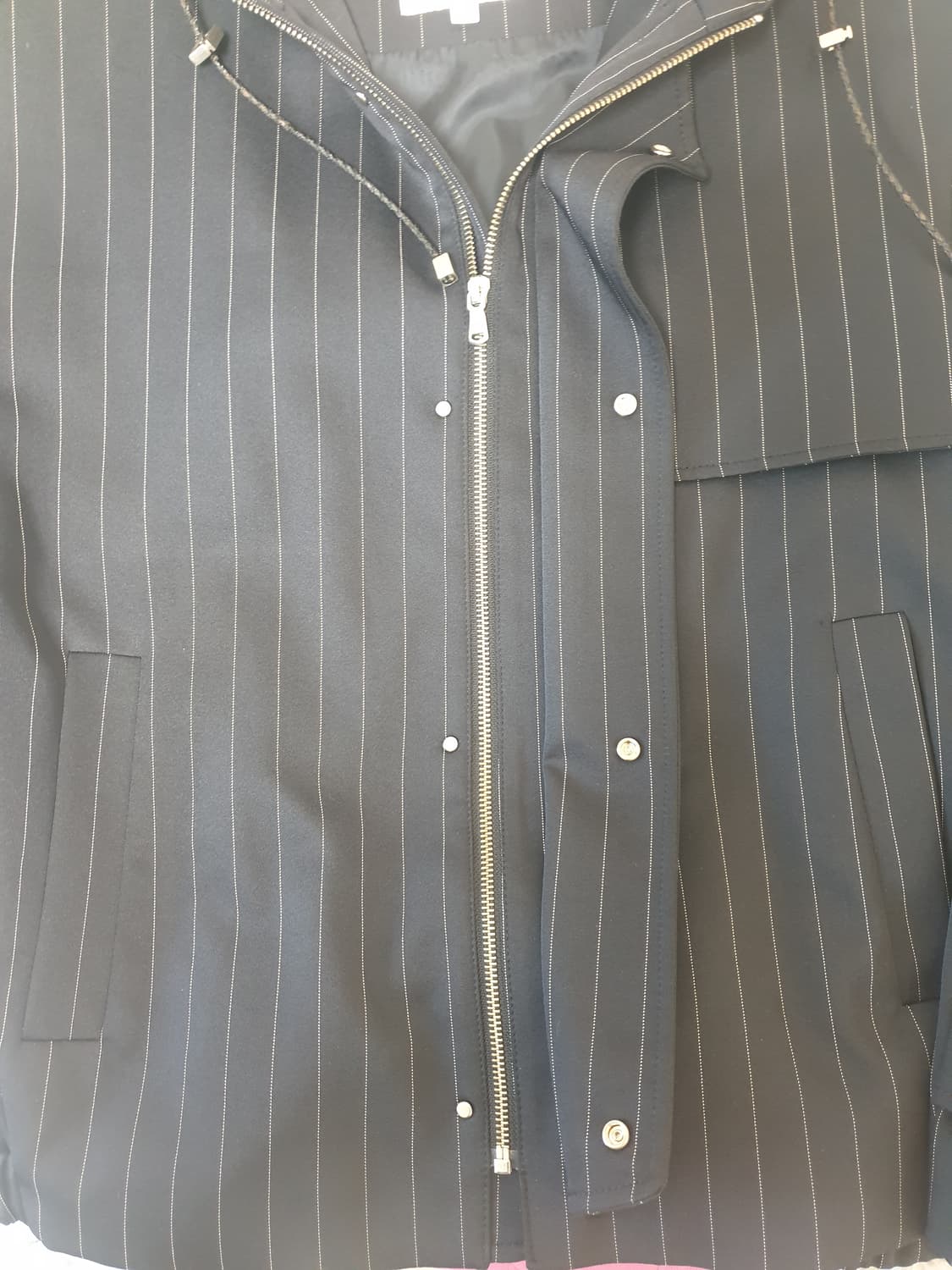 [남성] 지오송지오 스트라이프 후드 자켓 105 상품이미지6