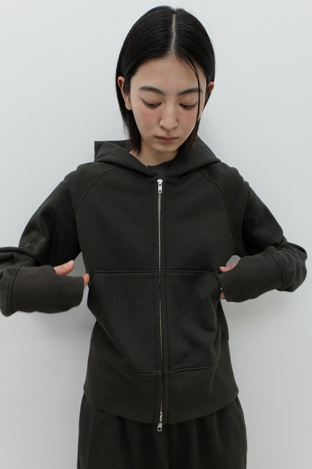 GBH APPAREL 90S 후드 집업 상품이미지1