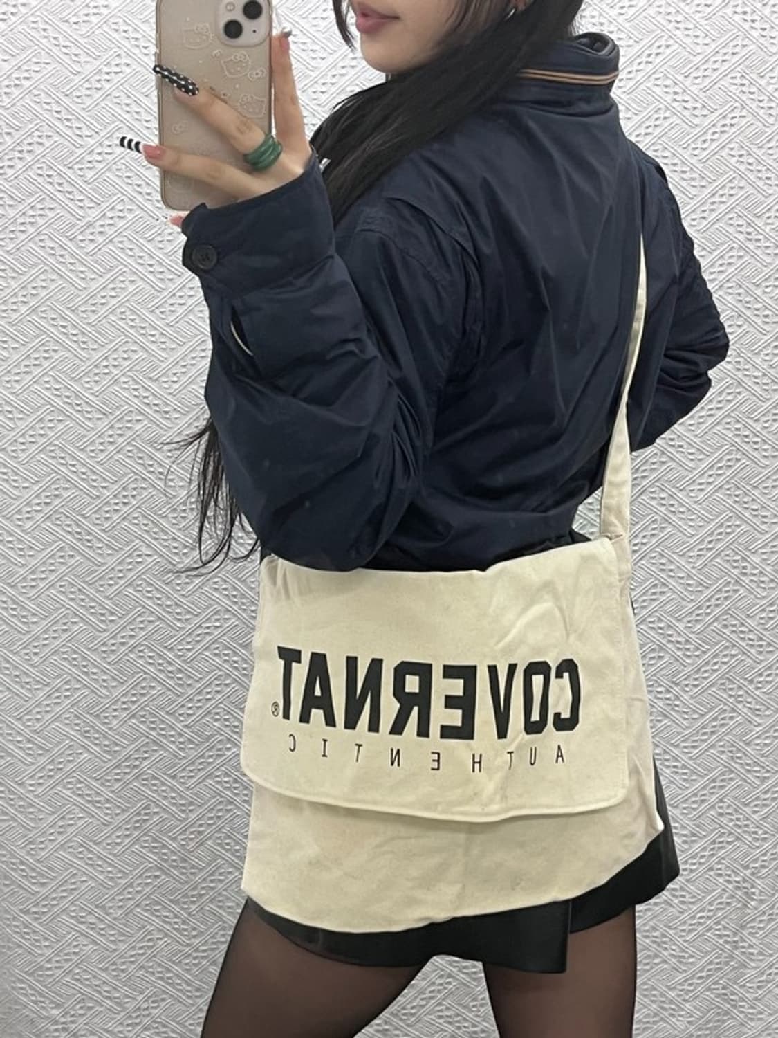 커버낫 어센틱 빈티지 캐주얼 캔버스 크로스백 C10445 상품이미지2