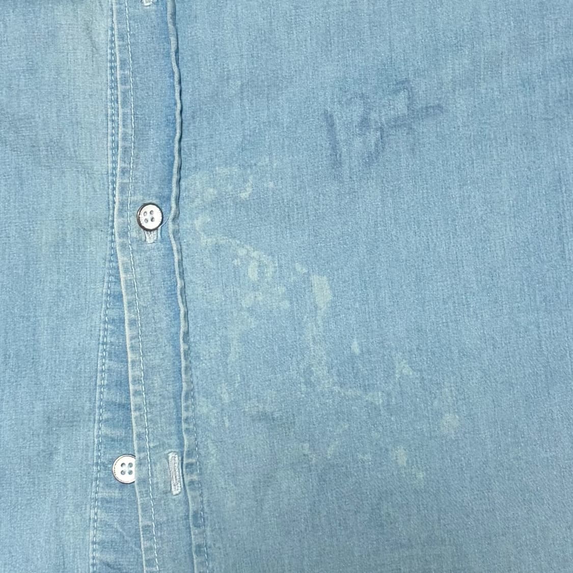 [EVISUJEANS® | L] 에비수 라이트블루 데님셔츠 상품이미지6