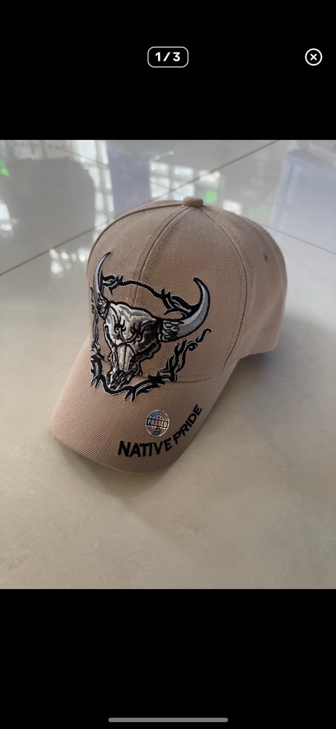 COW SKULL CAP 소 해골 모자 상품이미지1