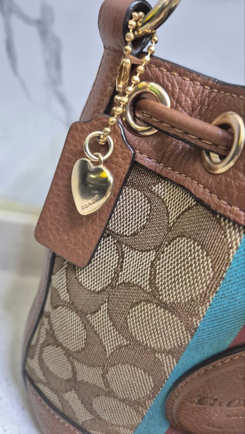 코치 시그니처 미니 버킷백  상품이미지2