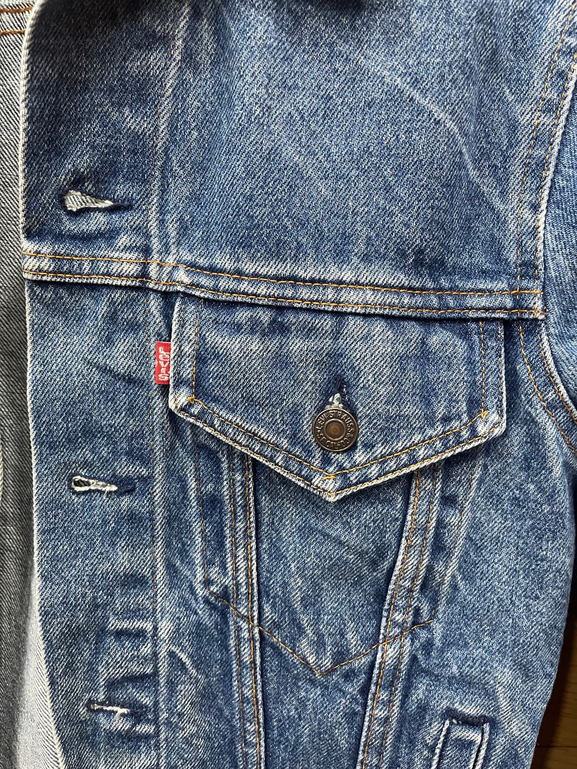 80's  2세대 Levis 70506-0216 데님자켓 36사이즈 상품이미지4