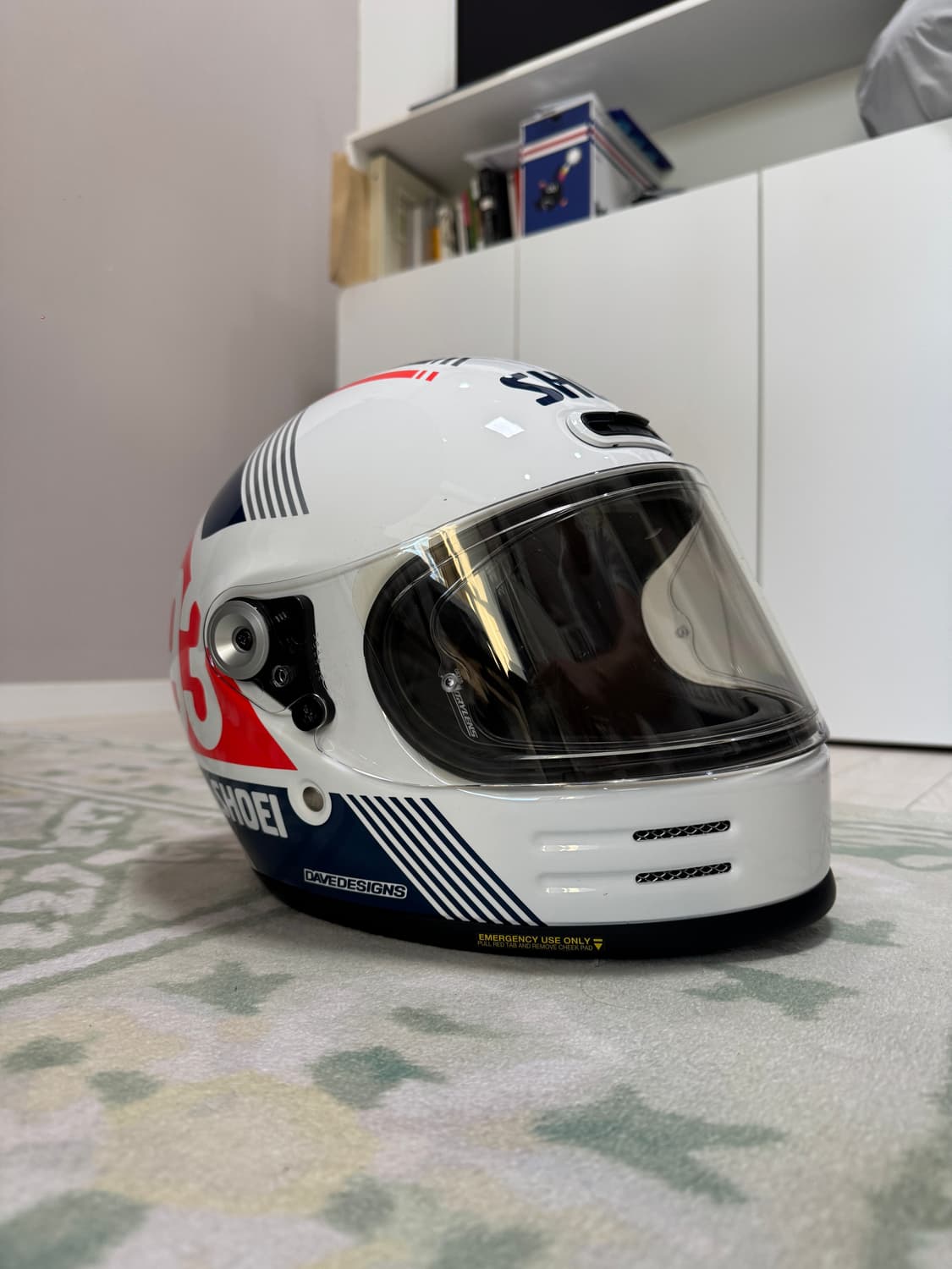 쇼에이 글램스터 mm93 마르케즈 헬멧 한정판 / L size 상품이미지1