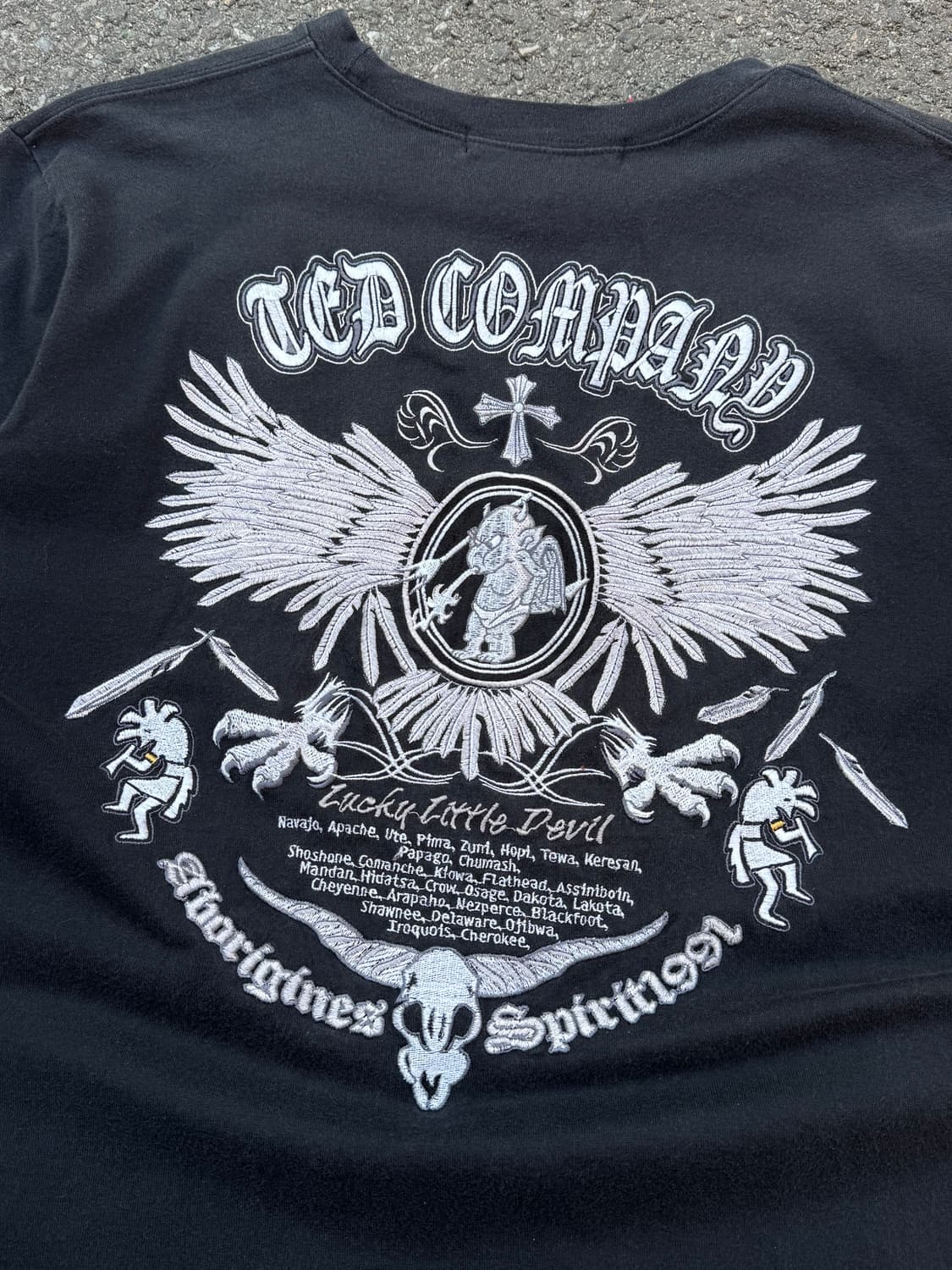 테드컴퍼니 테드맨 자수 반팔티셔츠  상품이미지2