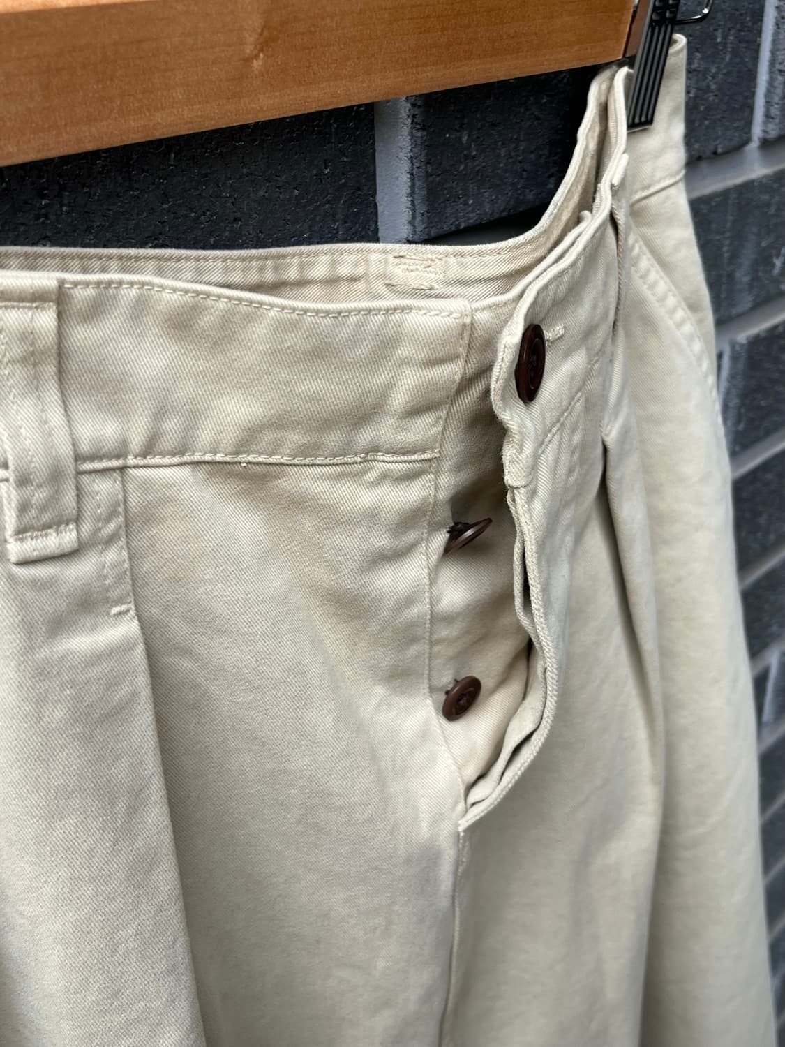 MHL마가렛호웰 코튼 스커트 베이지 상품이미지10