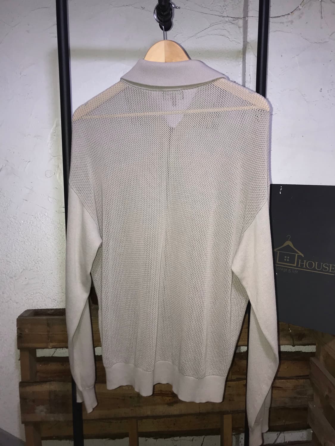  Armani Grey Knit Zip-up 상품이미지7