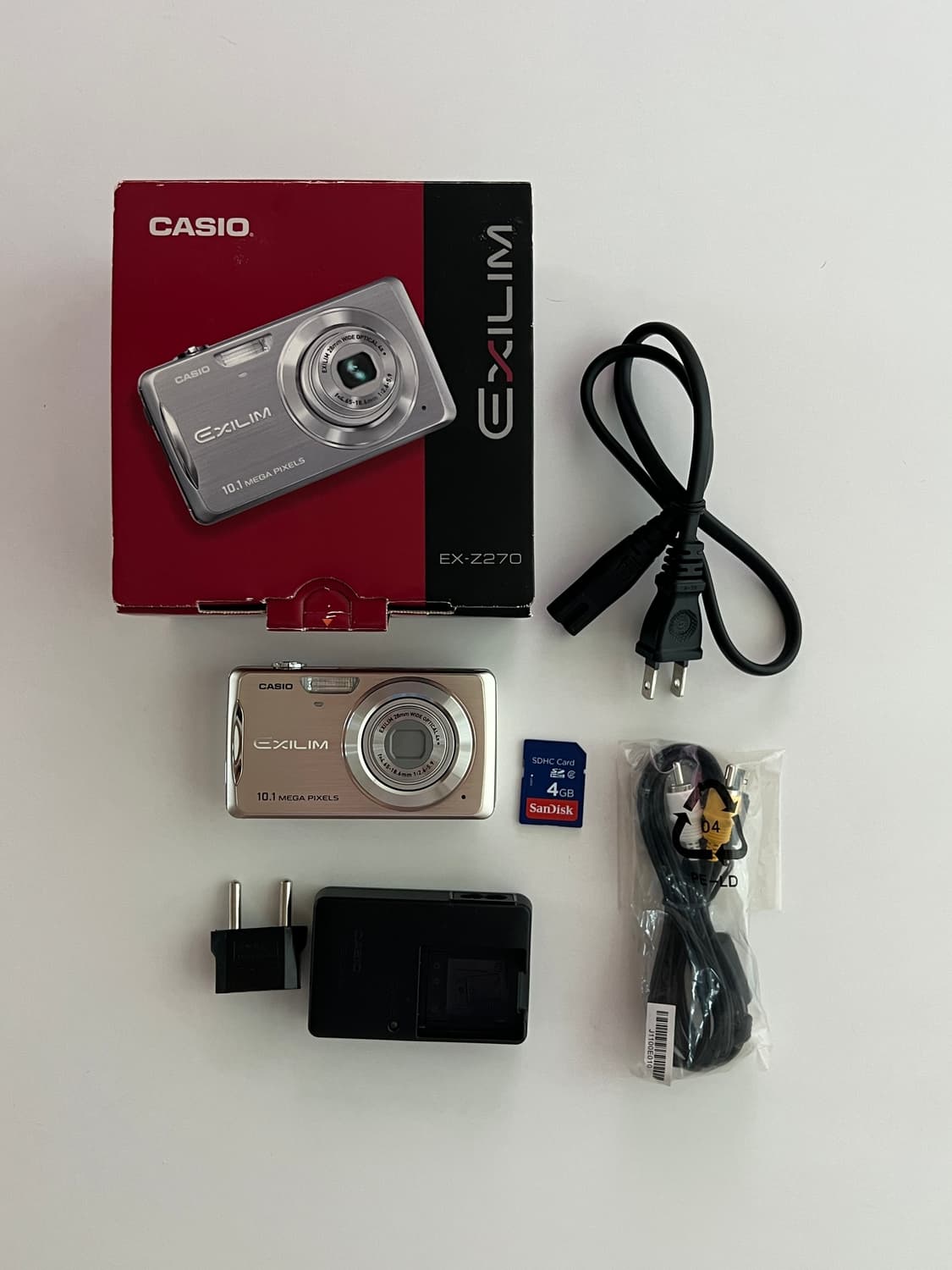 풀박스 ! 카시오 엑슬림 EX-Z270 빈티지디카 디카 상품이미지10