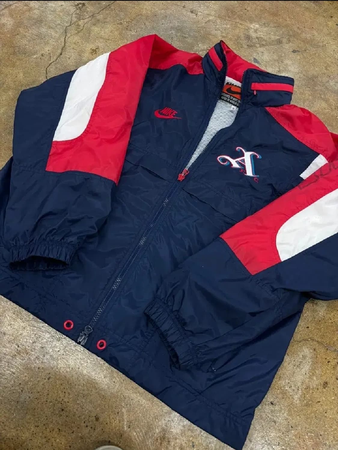 올드스쿨 나이키 아스날바람막이 95  B0 상품이미지1