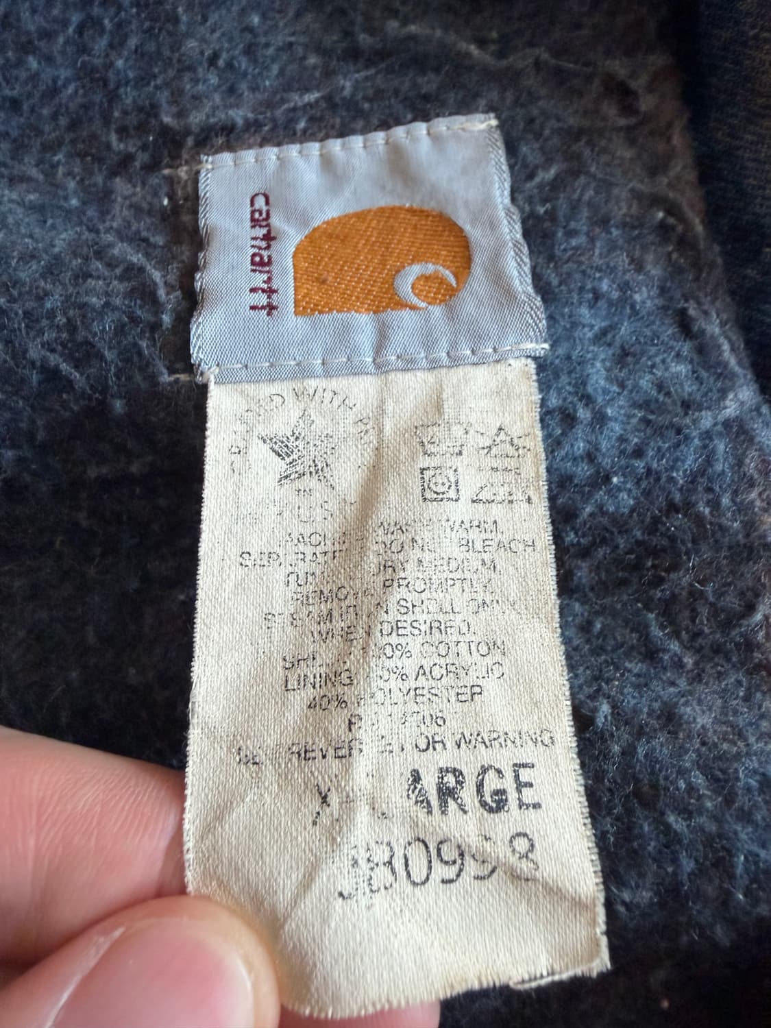 [XL] 칼하트 트러커 자켓  jb0998 상품이미지4