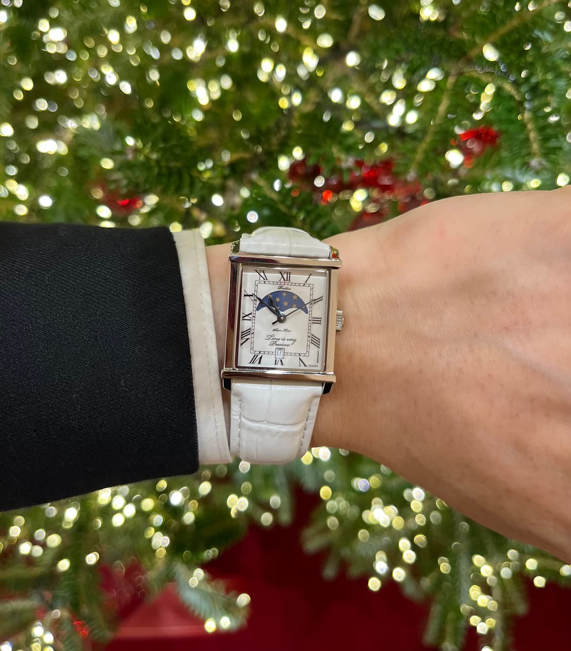 WMT CHRONO CLUB 문페이즈 사각시계   (리폼)세상에 단 하나 상품이미지4