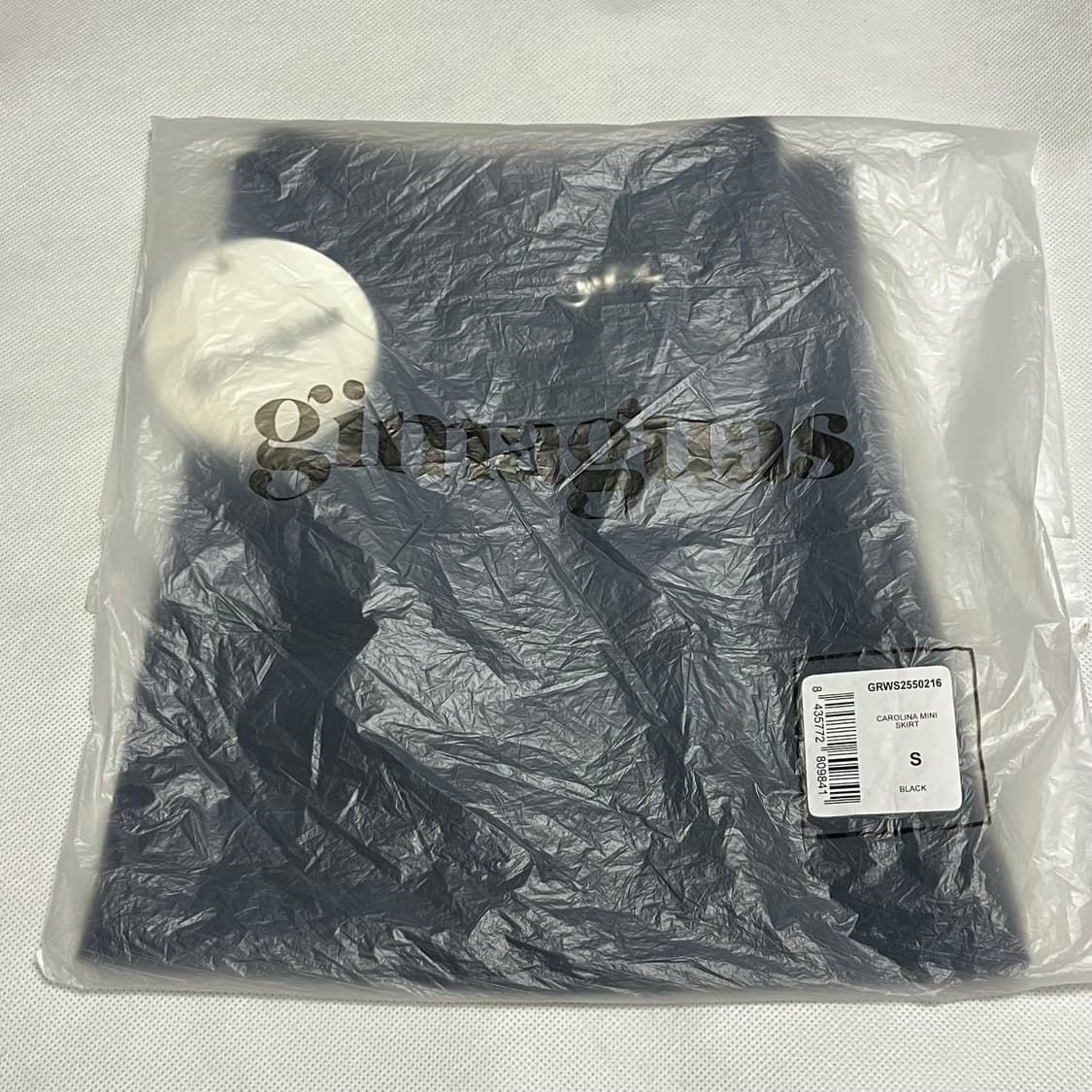 [S,M]기마구아스 CAROLINA 벨트 미니 스커트/블랙 상품이미지4