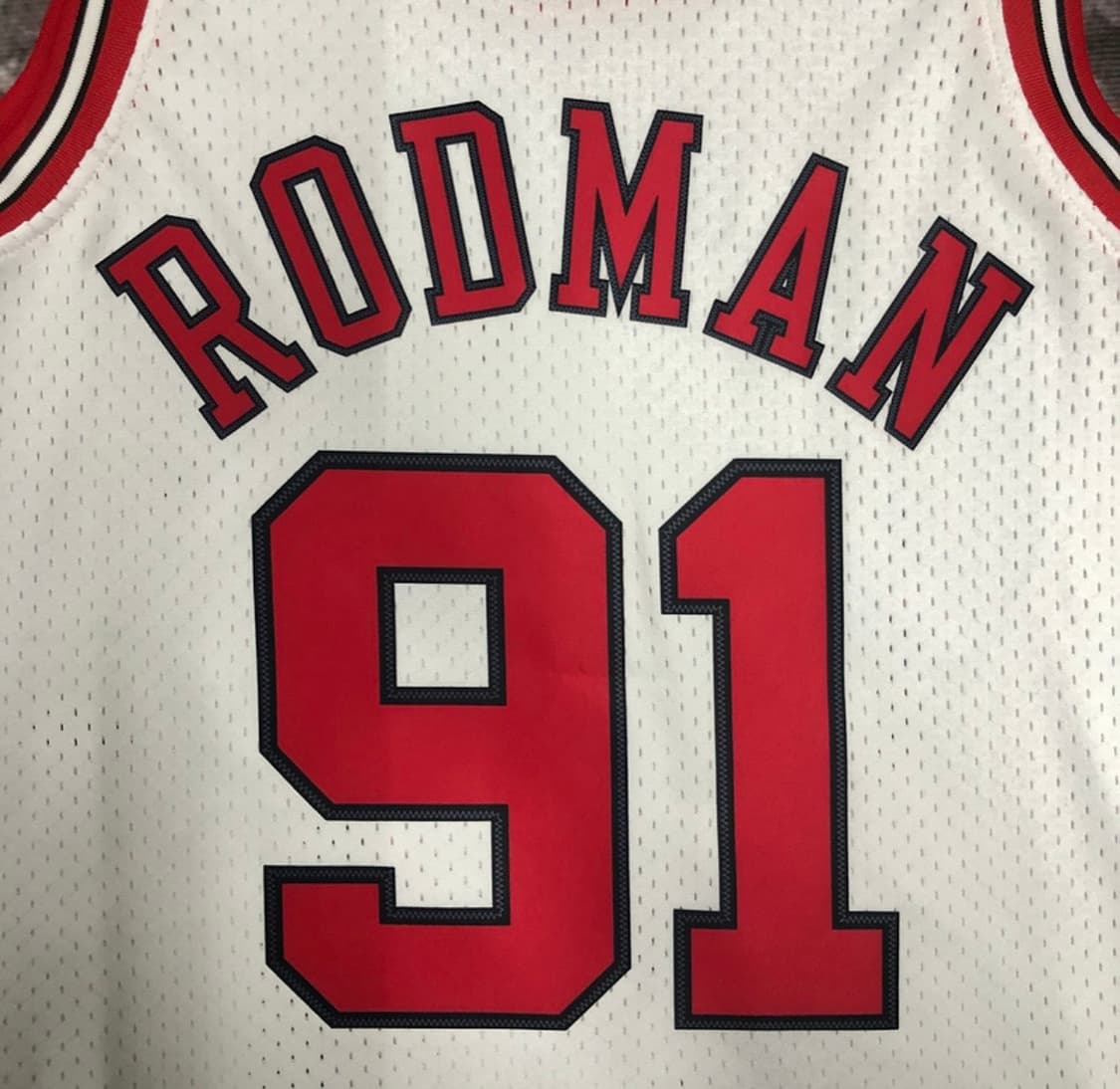Nba 시카고 불스 데니스 로드맨 농구 저지 S 상품이미지4