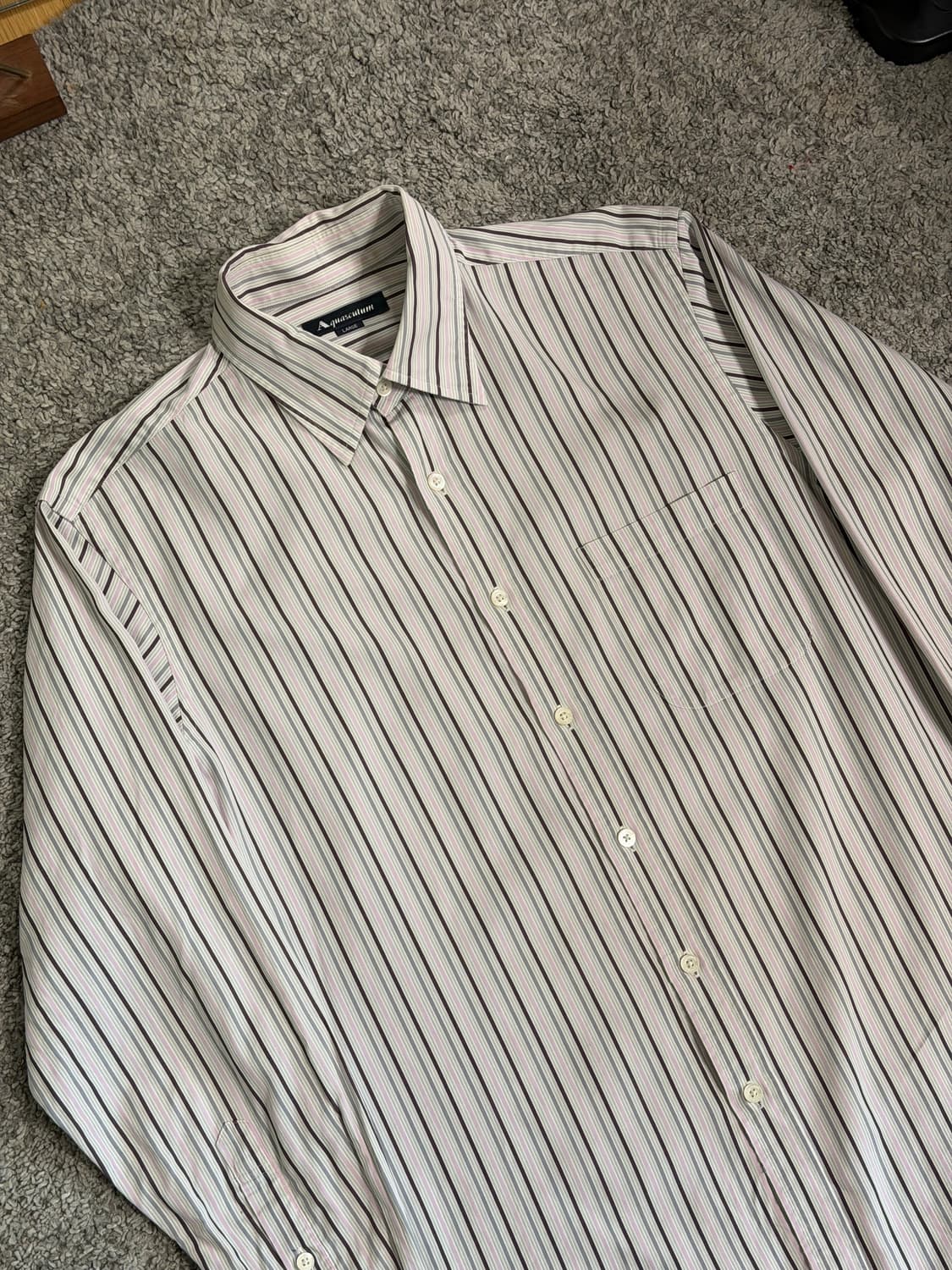 아쿠아스큐텀 클래식 스프라이트 셔츠 상품이미지3