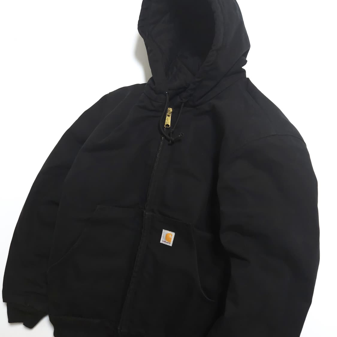 칼하트 OG USA J140 덕액티브 워크 자켓 블랙 상품이미지3