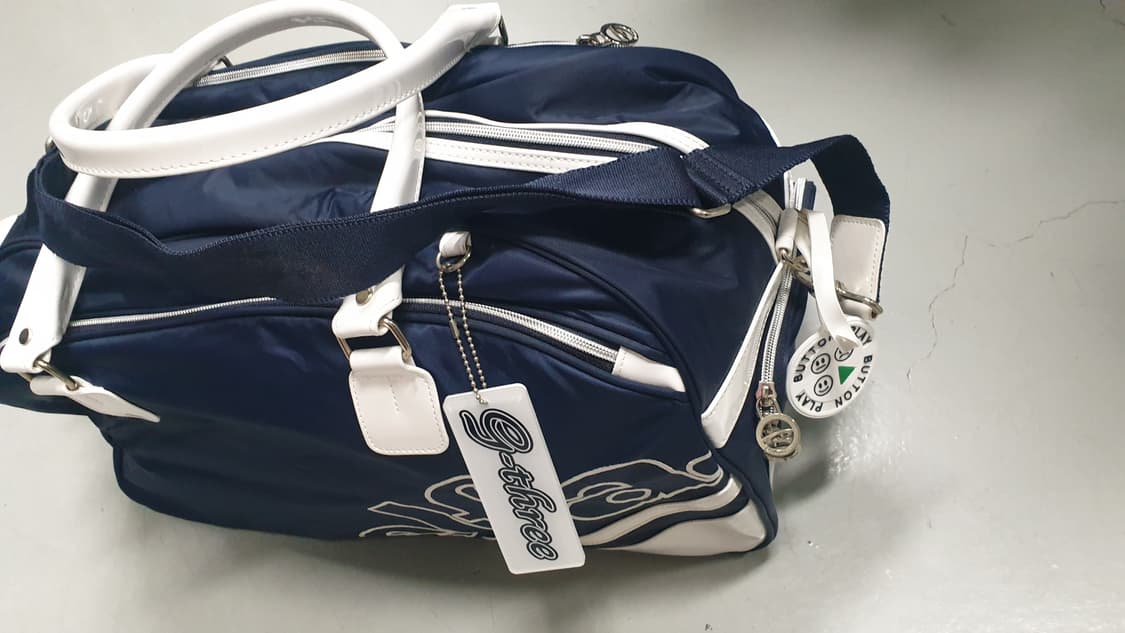 지쓰리 G-three  다이와 네이비 보스턴백 상품이미지1