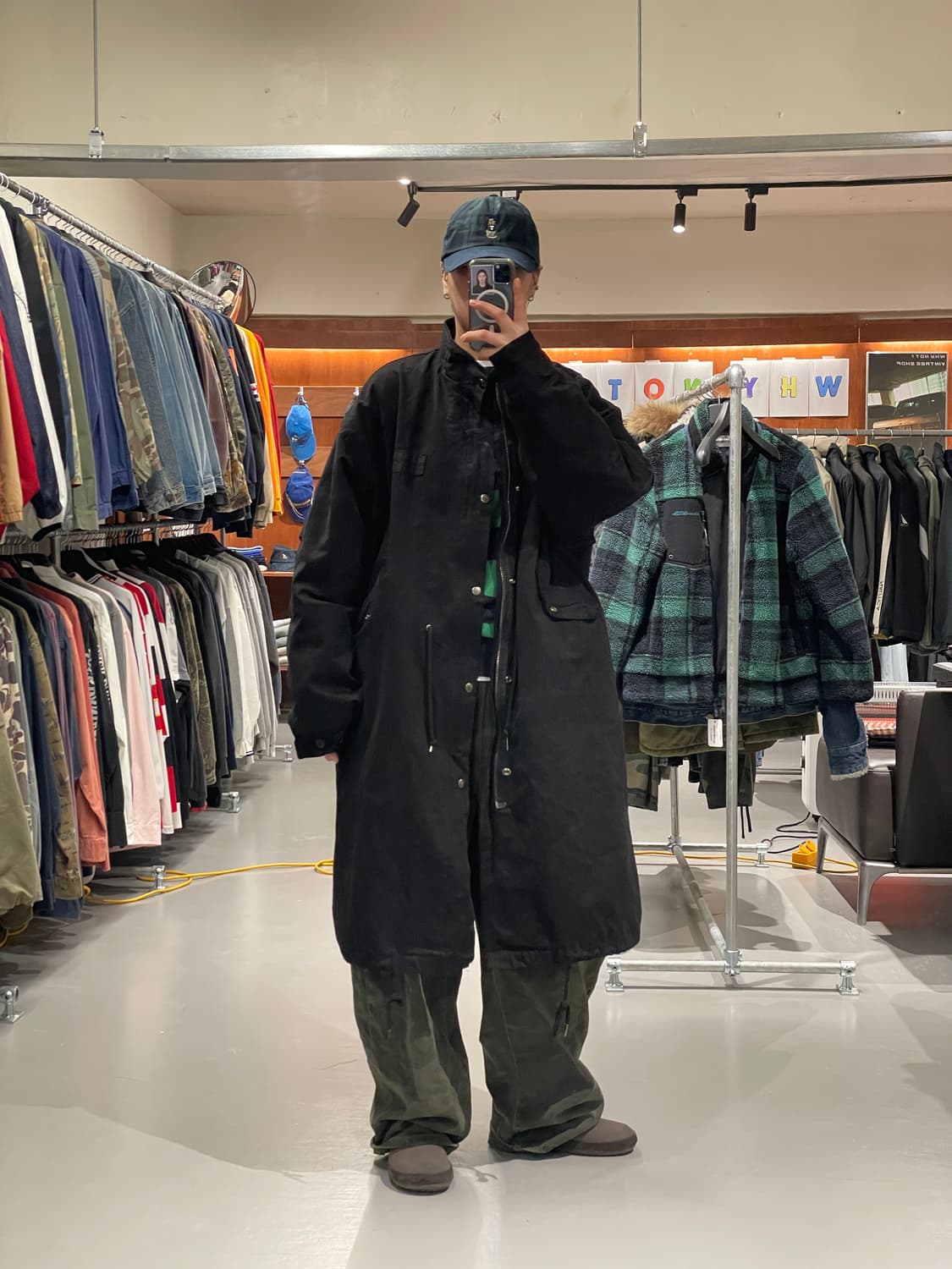 빈티지 피쉬테일 기모 야상    상품이미지2