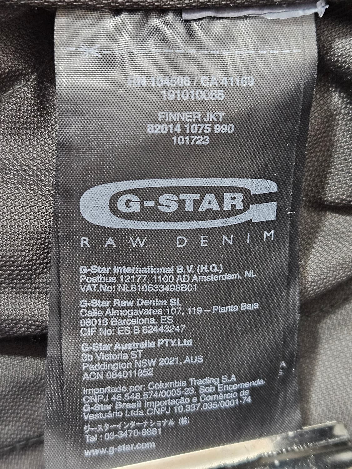 지스타로우(G-Star Raw) 빈티지워싱 유틸리티 자켓 M  상품이미지5