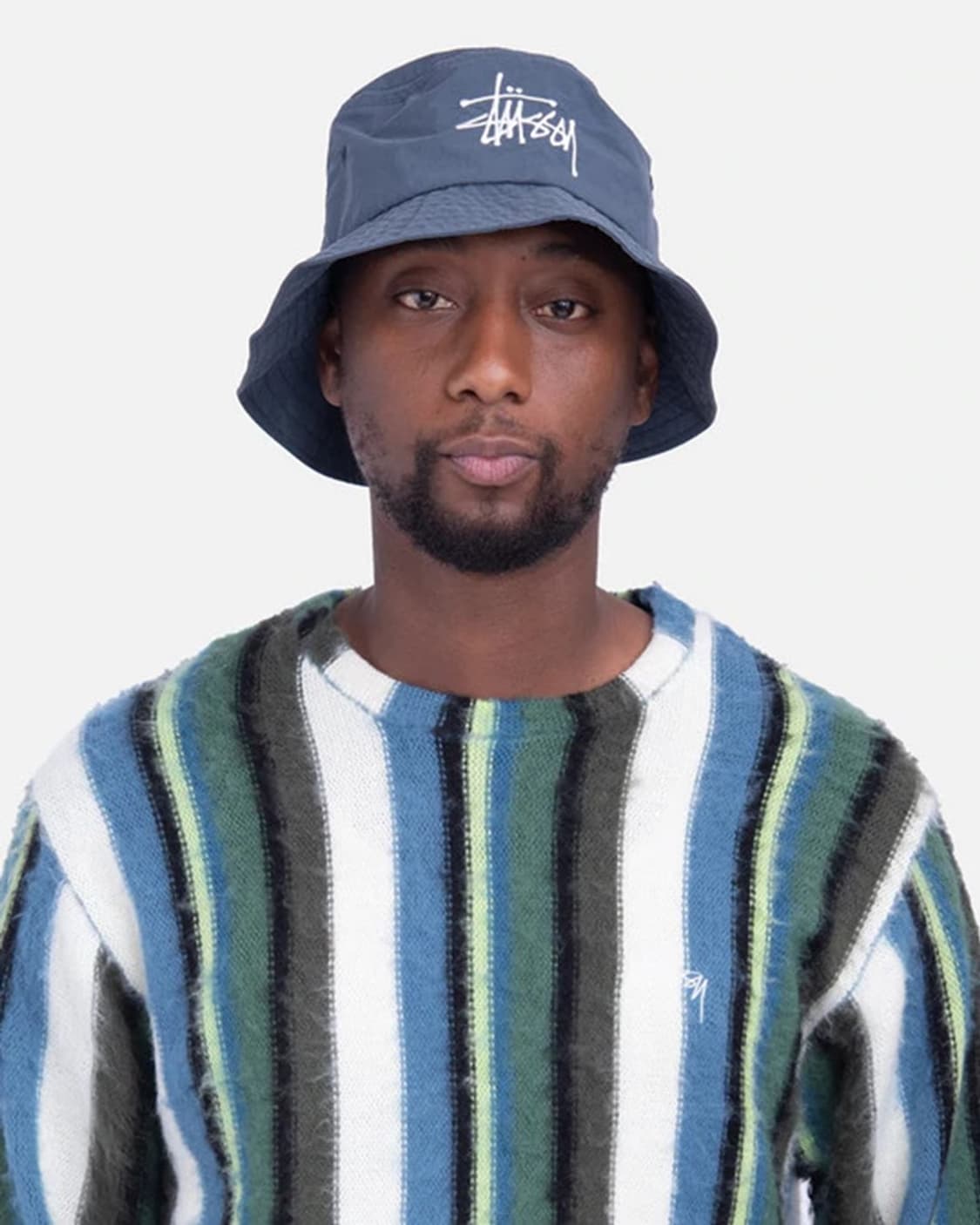 스투시 빅로고 나일론 버킷햇  상품이미지1