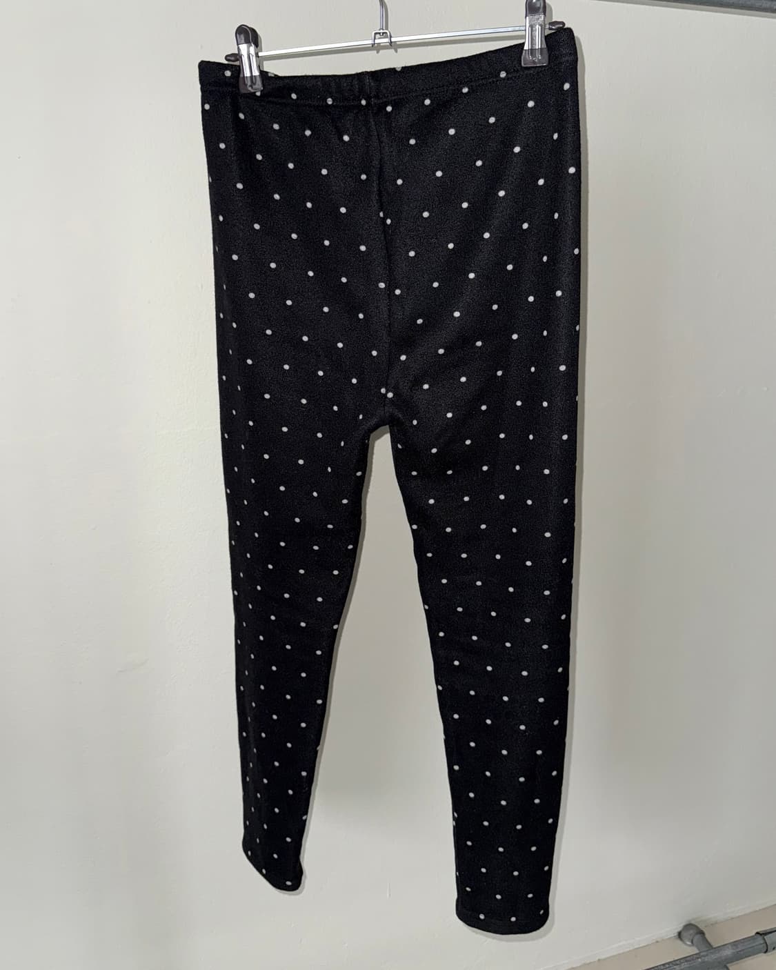 빈티지 도트 기모 스타킹 상품이미지5