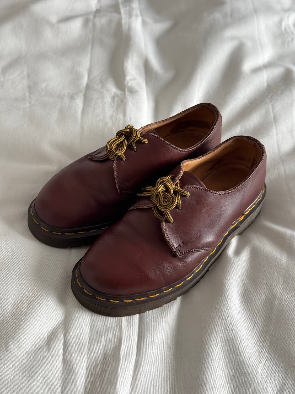 [UK4/230mm] MIE 닥터마틴 1461 깁슨 브라운 상품이미지2