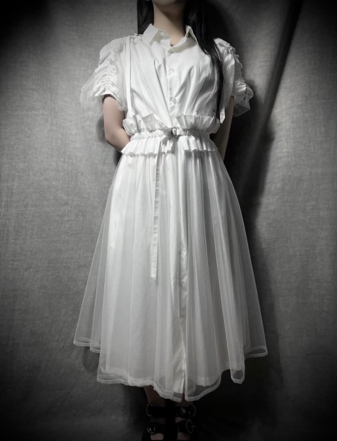 Noir Kei Ninomiya 22SS Tulle dress 상품이미지1