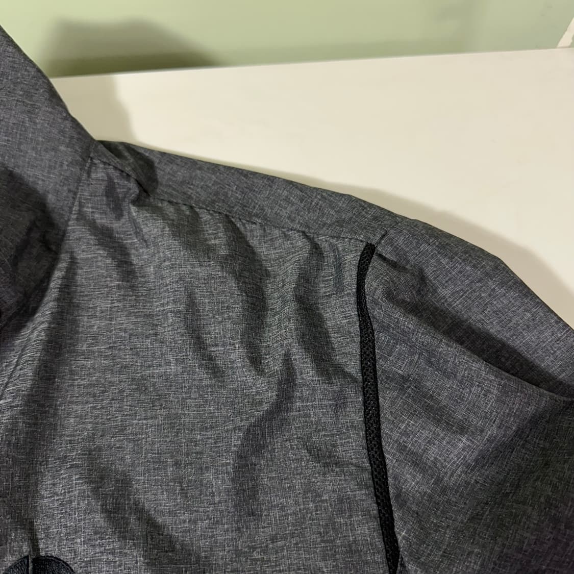 L 네파 진그레이 밑단스트링 등산 경량 바람막이 상품이미지4