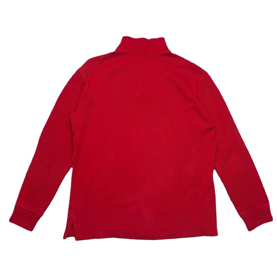 POLO RALPH LAUREN 빅포니 하프 집업 니트 레드 XL 상품이미지10