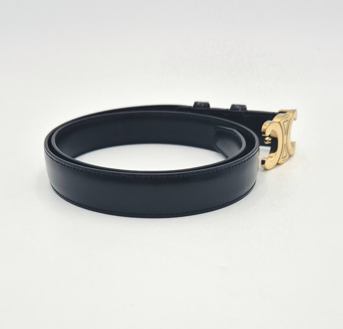 셀린느 트리오페 미디움 25mm 벨트 75호 상품이미지4
