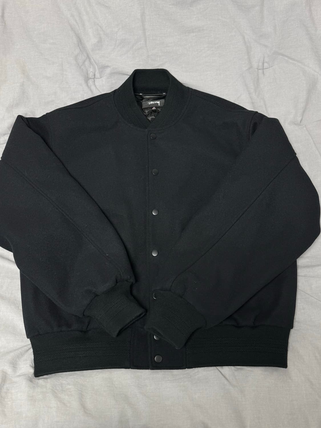 스투시 스포츠 멜튼 바시티 자켓 M사이즈(택o) 상품이미지4